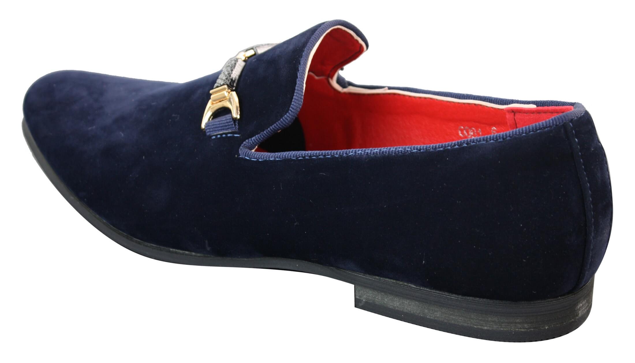 Mens Slip-On Buckle Shoes