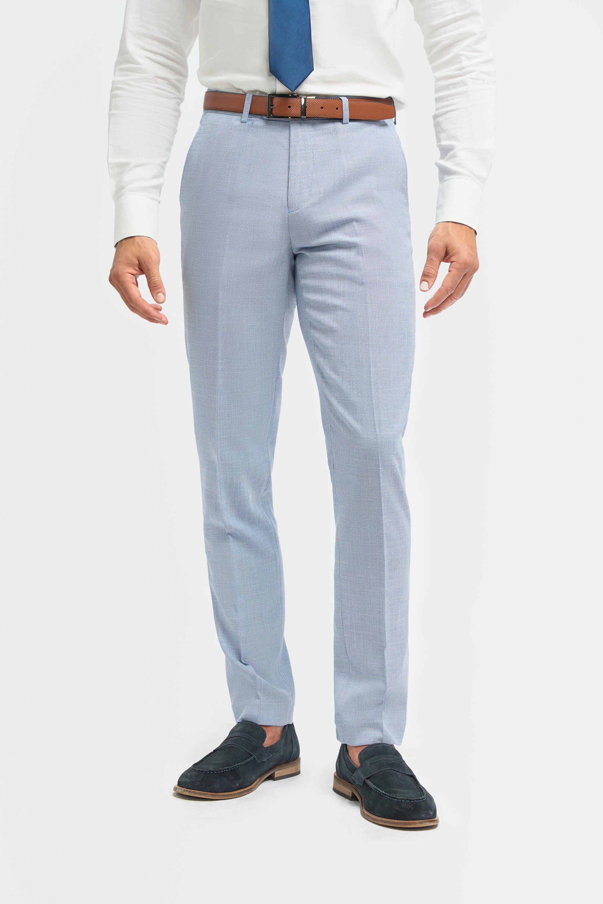 Miami - Men's Summer Light Blue Trousers
