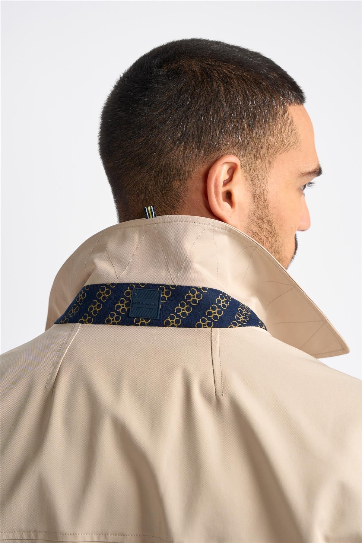 Barracuda - Men's Lightweight Classic Trench Coat Beige