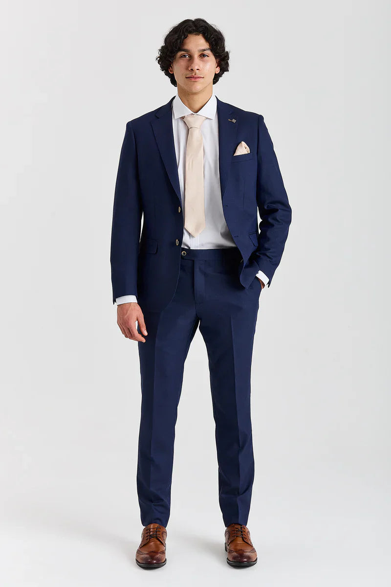 Belmont - Navy Tailored Fit Blazer for Men
