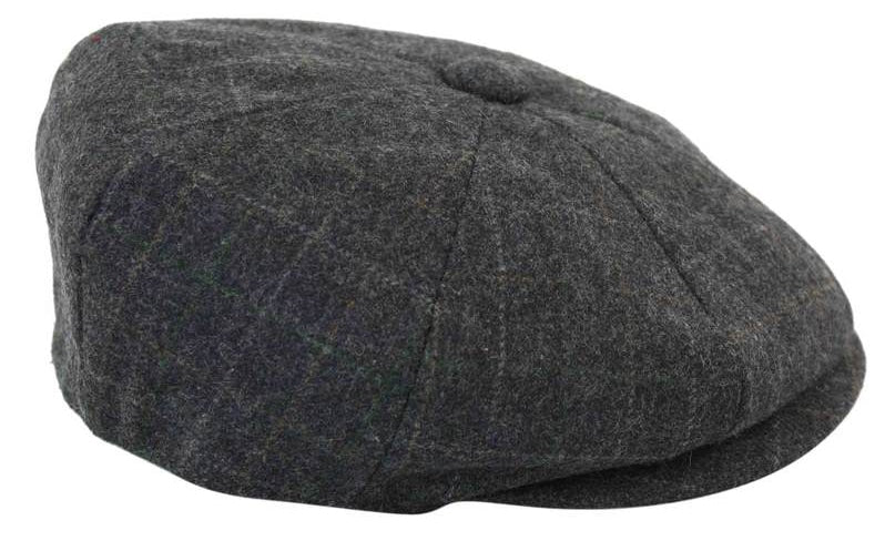 Mens Newsboy 8 Panel Hat