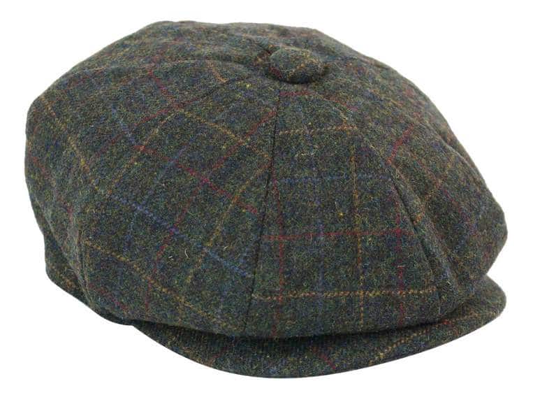 Mens Newsboy 8 Panel Hat