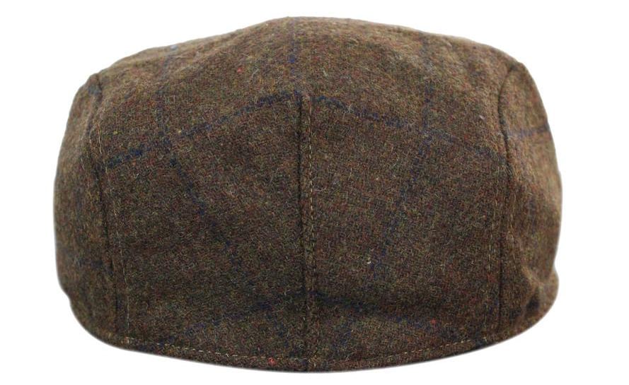 Marc Darcy TB4 Mens Tweed Vintage Retro Grandad Flat Caps Hats 1920s Vintage Check Classic