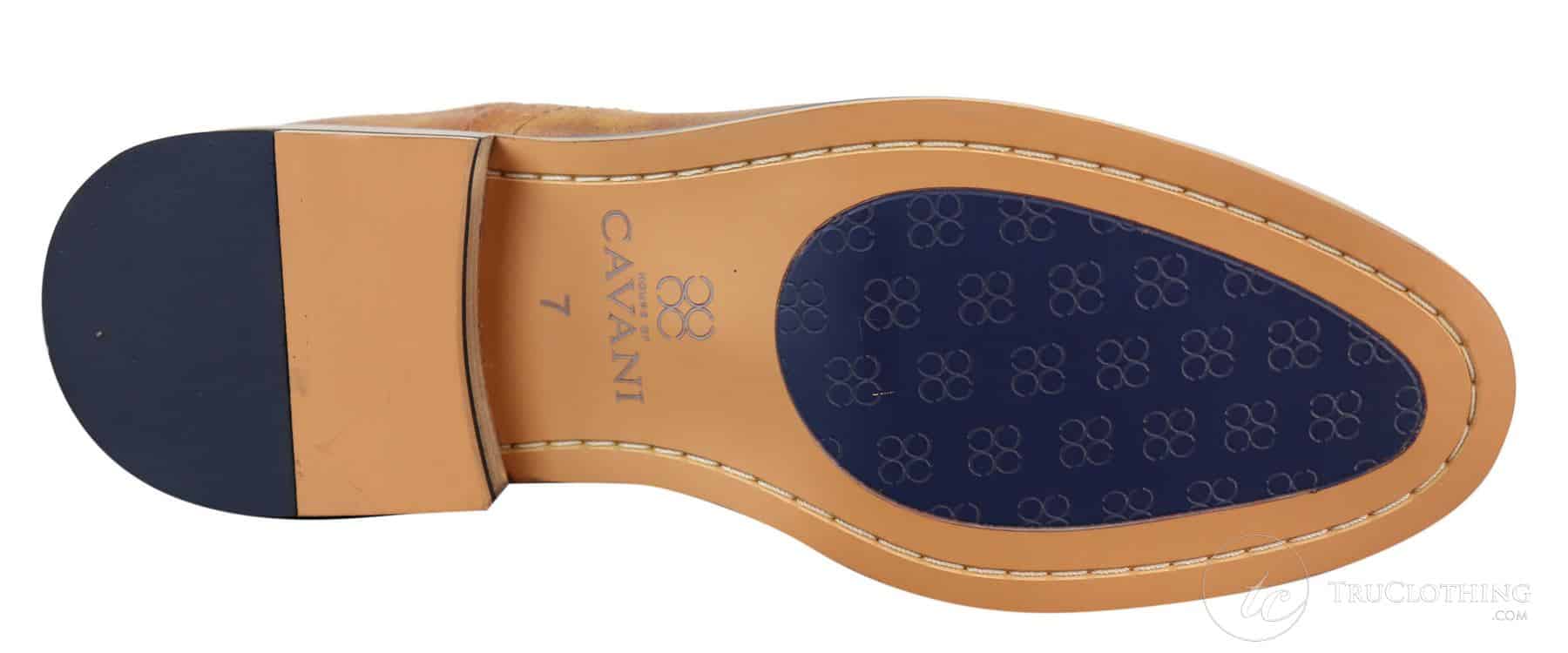 Mens Vintage Brogue Ankle Boots - Cavani Fox