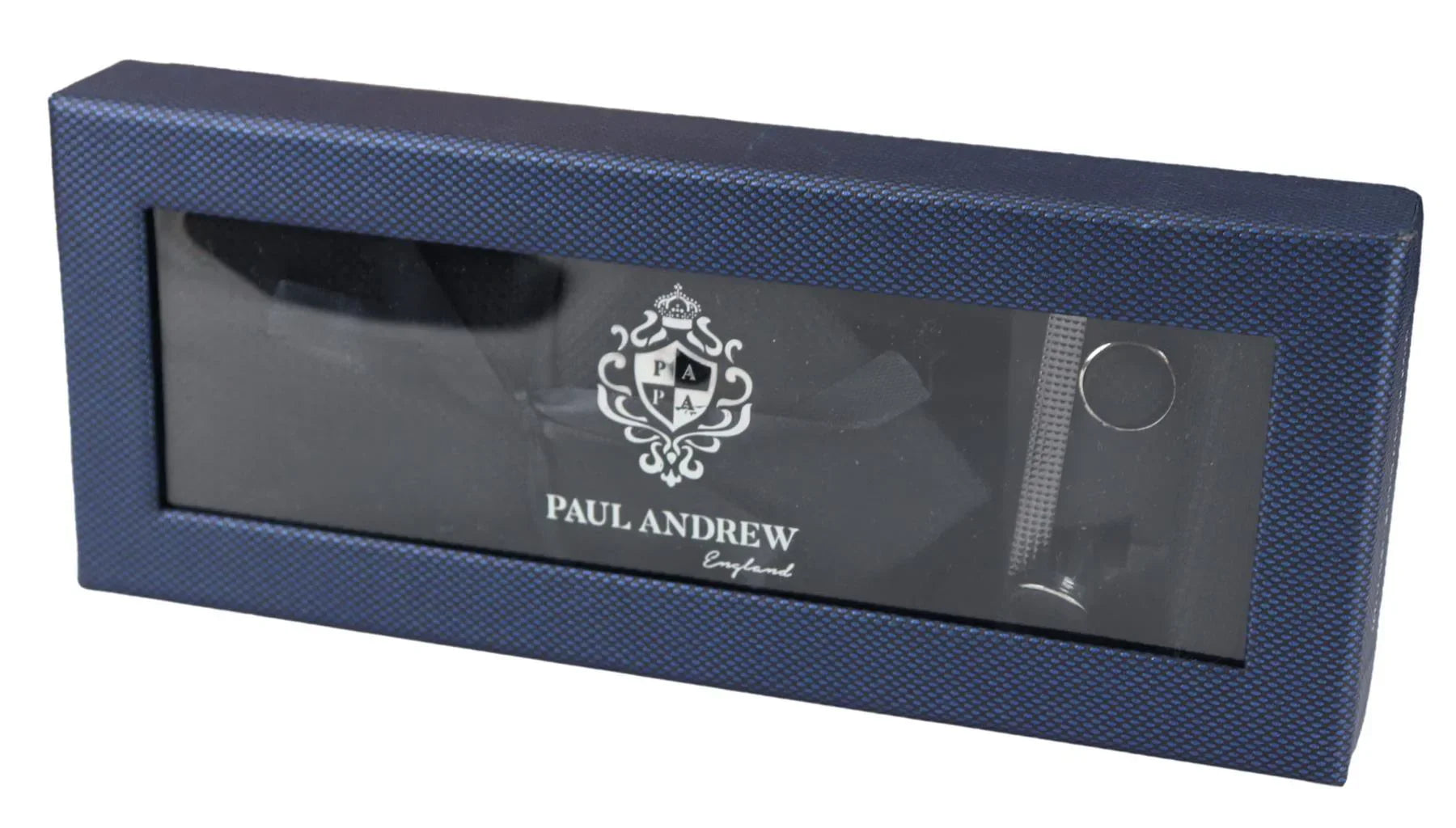 Satin Silk Textured Black Tie Gift Set Pocket Square Cuff Links Tie Matt Satin