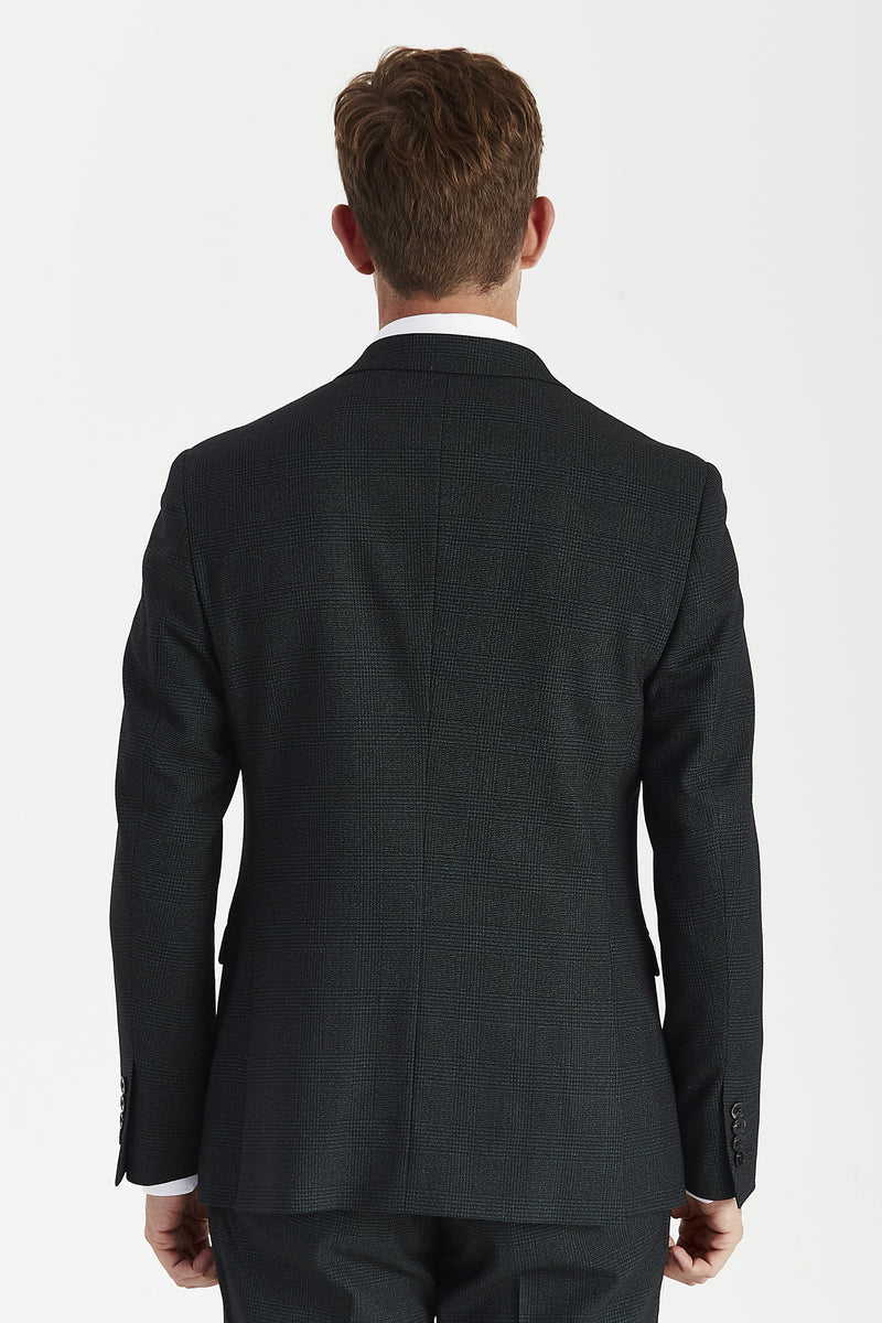 Regent - Men's Green 2 Piece Double Breasted Suit