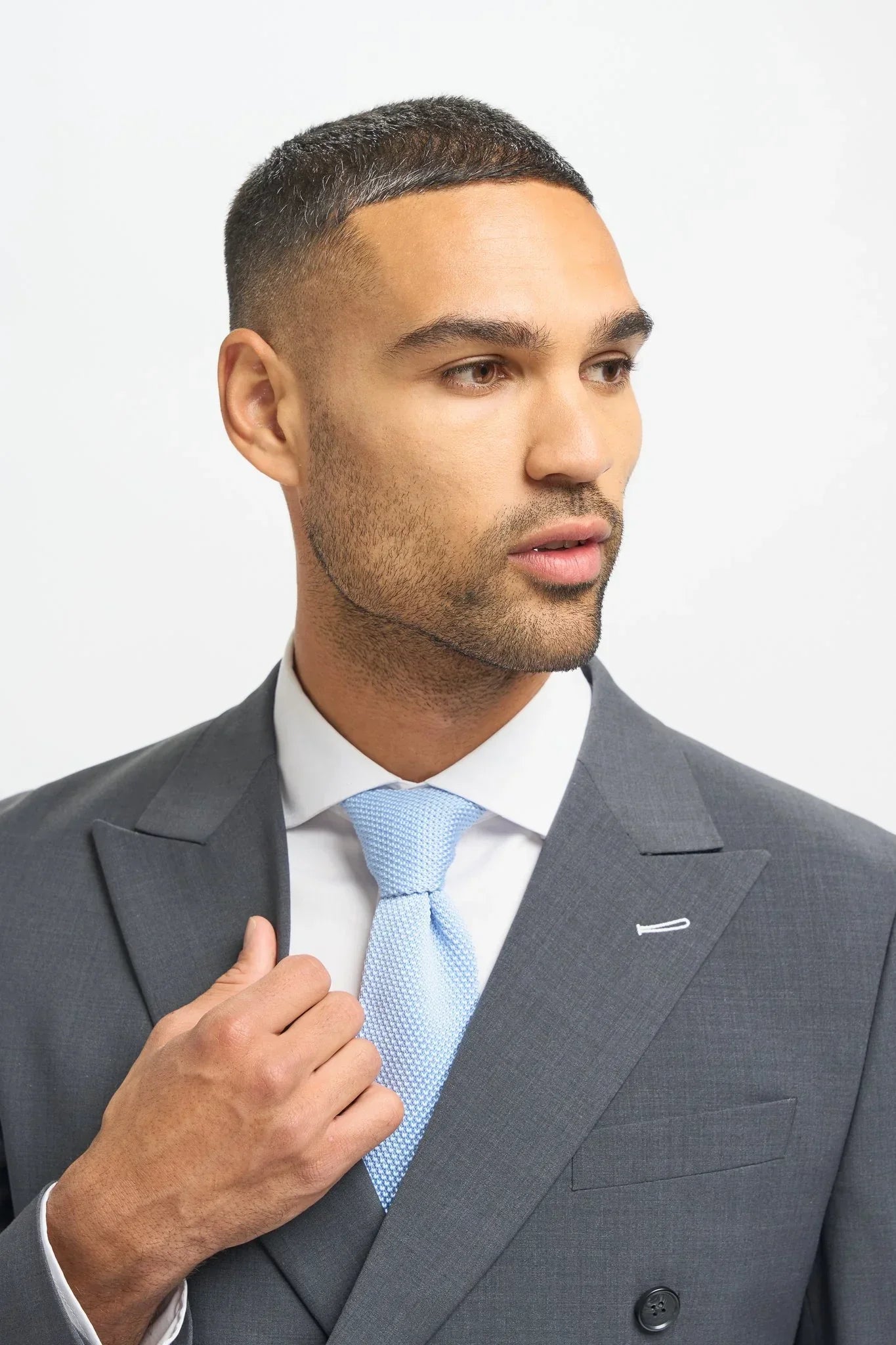 Bond - Men's Charcoal 2 Piece Double Breasted Suit