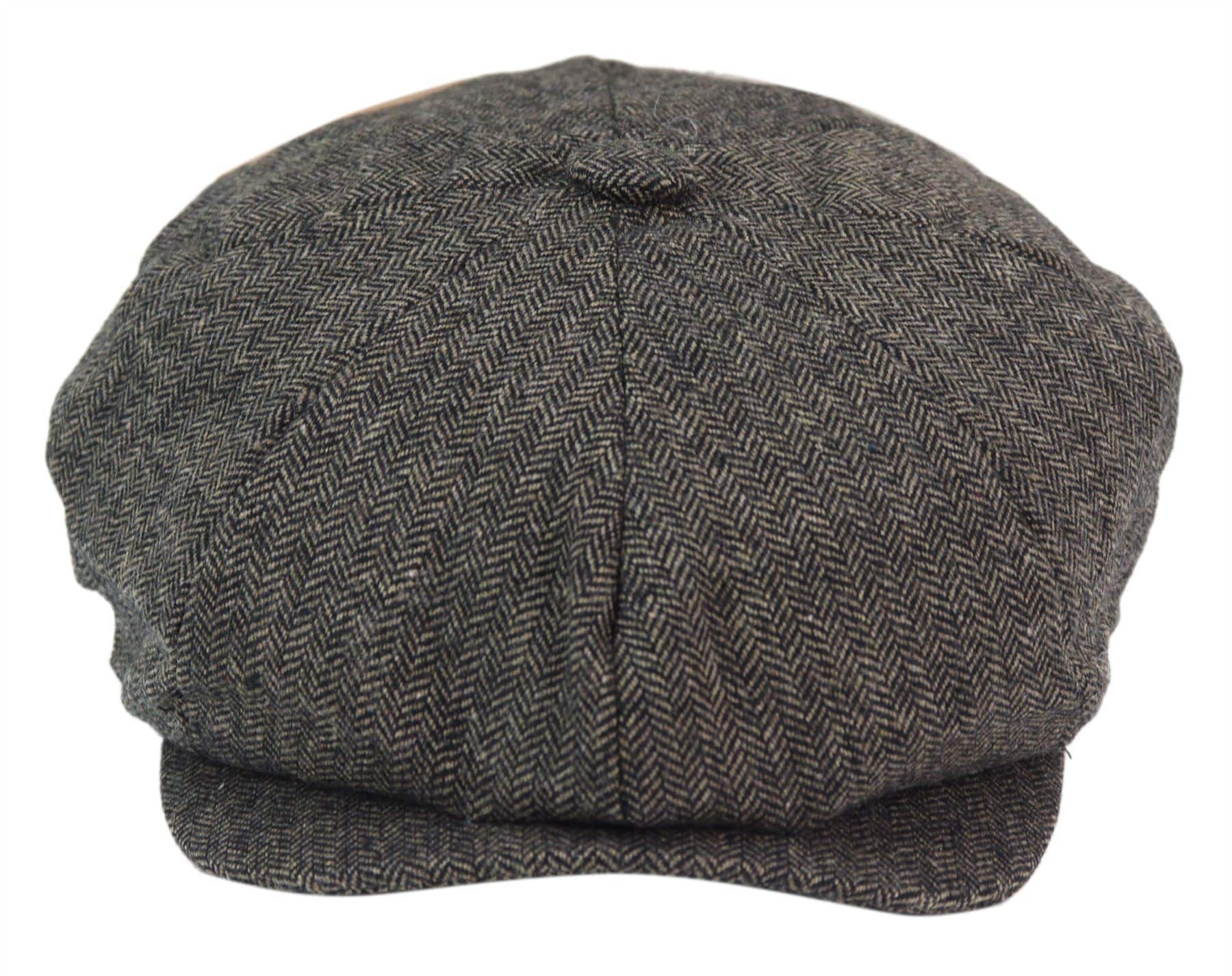Mens 8 Panel 1920s Vintage Cap - Cavani Martez