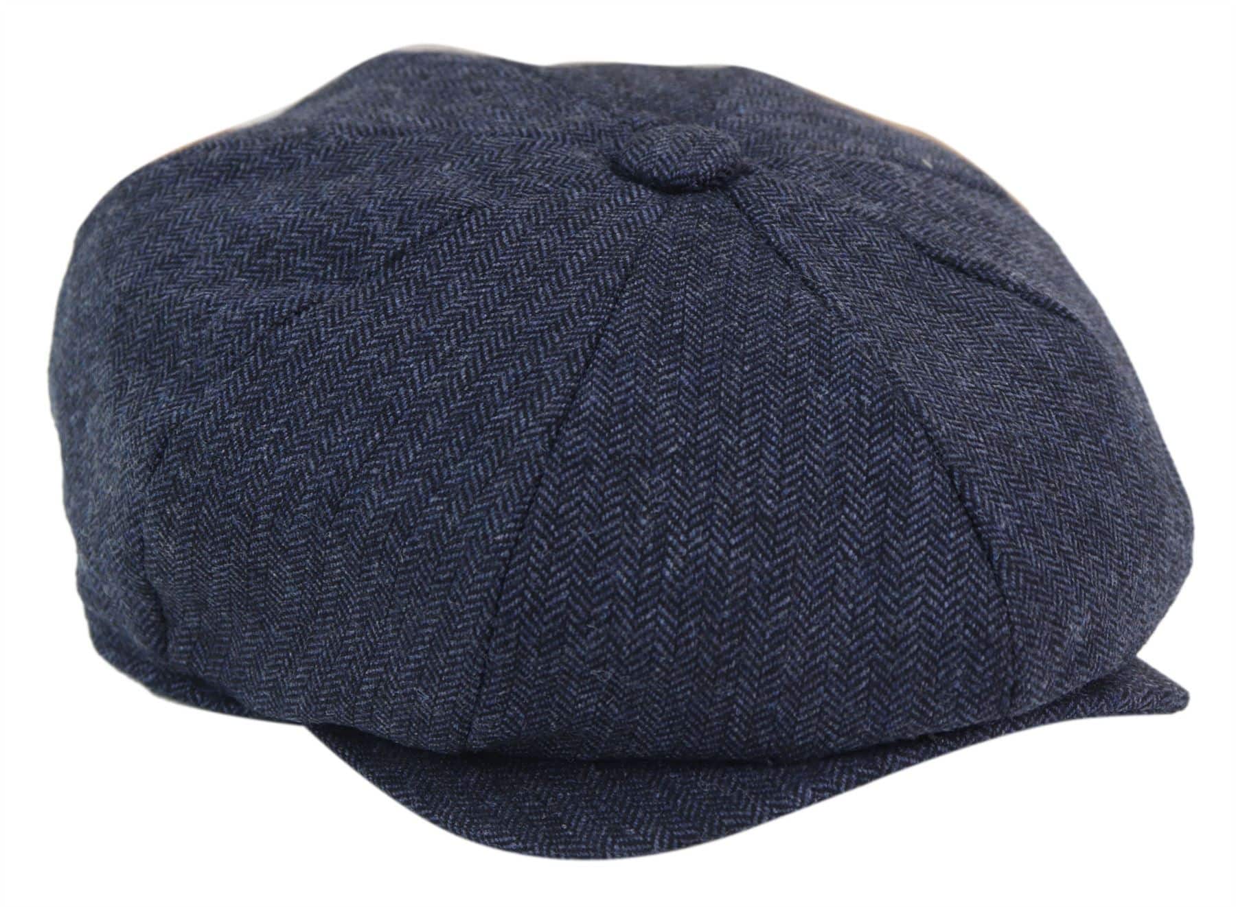 Mens 8 Panel 1920s Vintage Cap - Cavani Martez