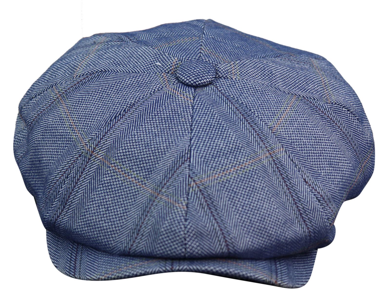 Men's 8 Panel Shelby NewsboyTweed Flat Cap - Cavani Connall