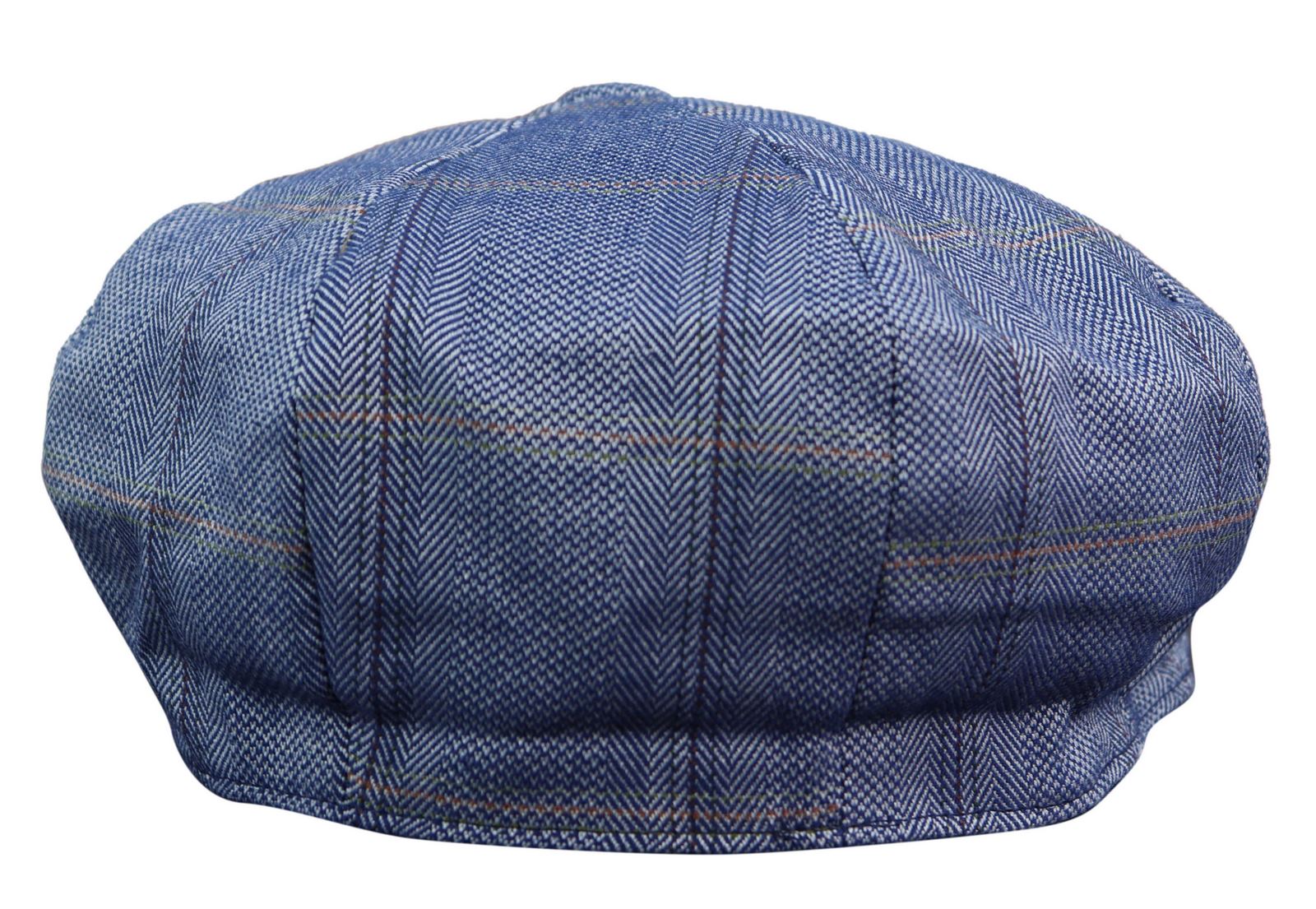 Men's 8 Panel Shelby NewsboyTweed Flat Cap - Cavani Connall