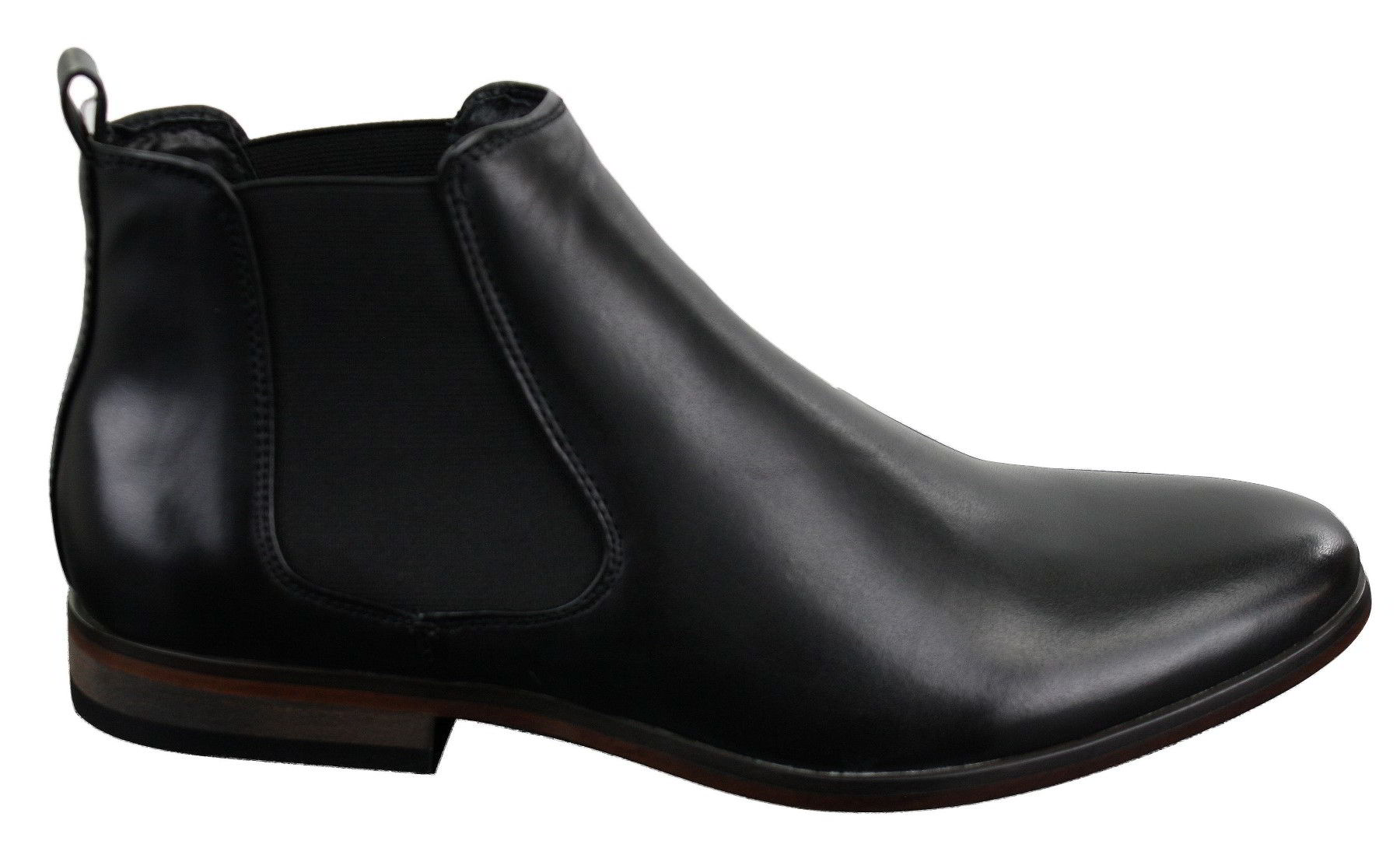 Mens Laced Black Shoes Smart Casual Suede Shiny Patent Leather Trim