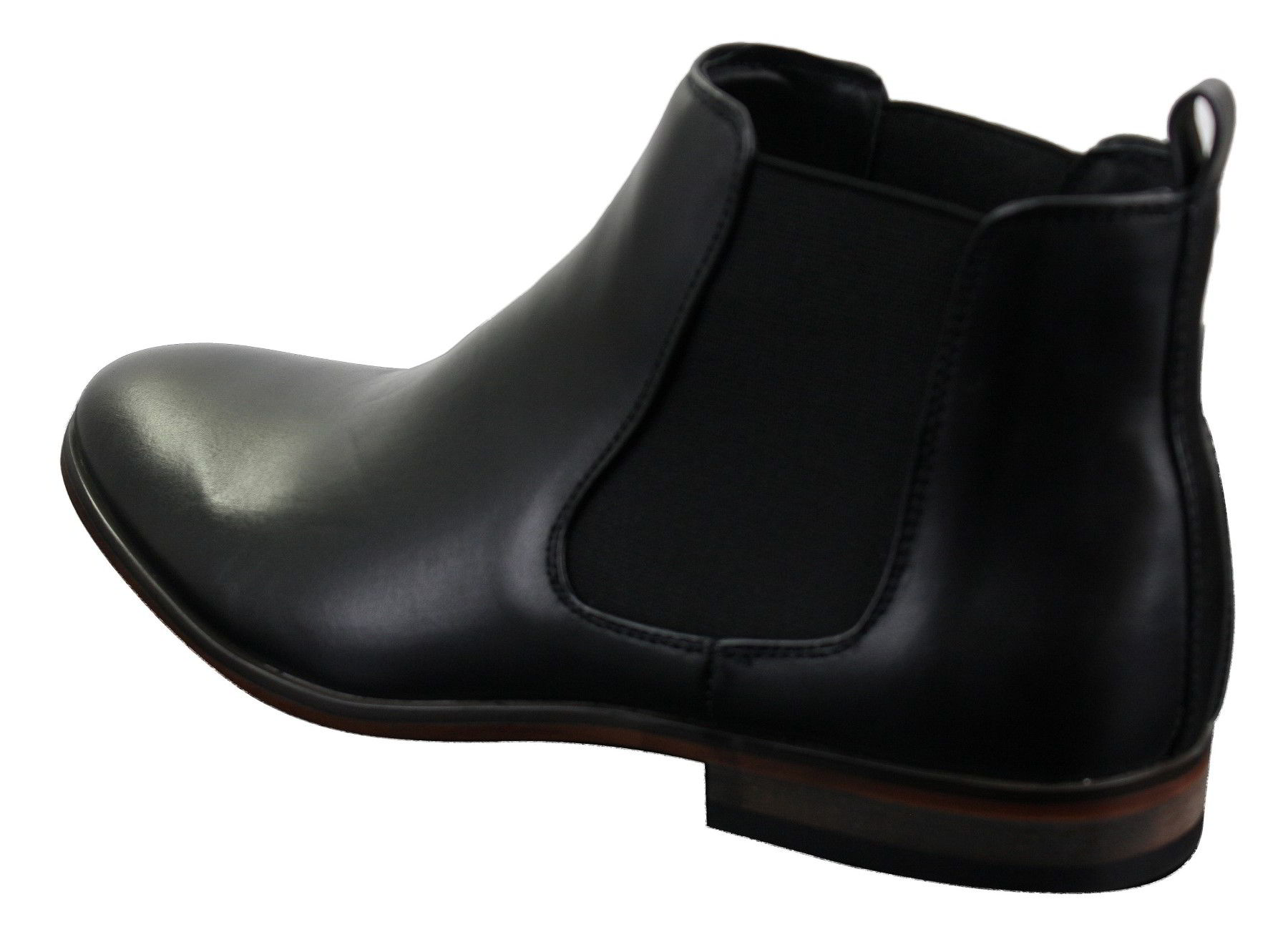 Mens Laced Black Shoes Smart Casual Suede Shiny Patent Leather Trim