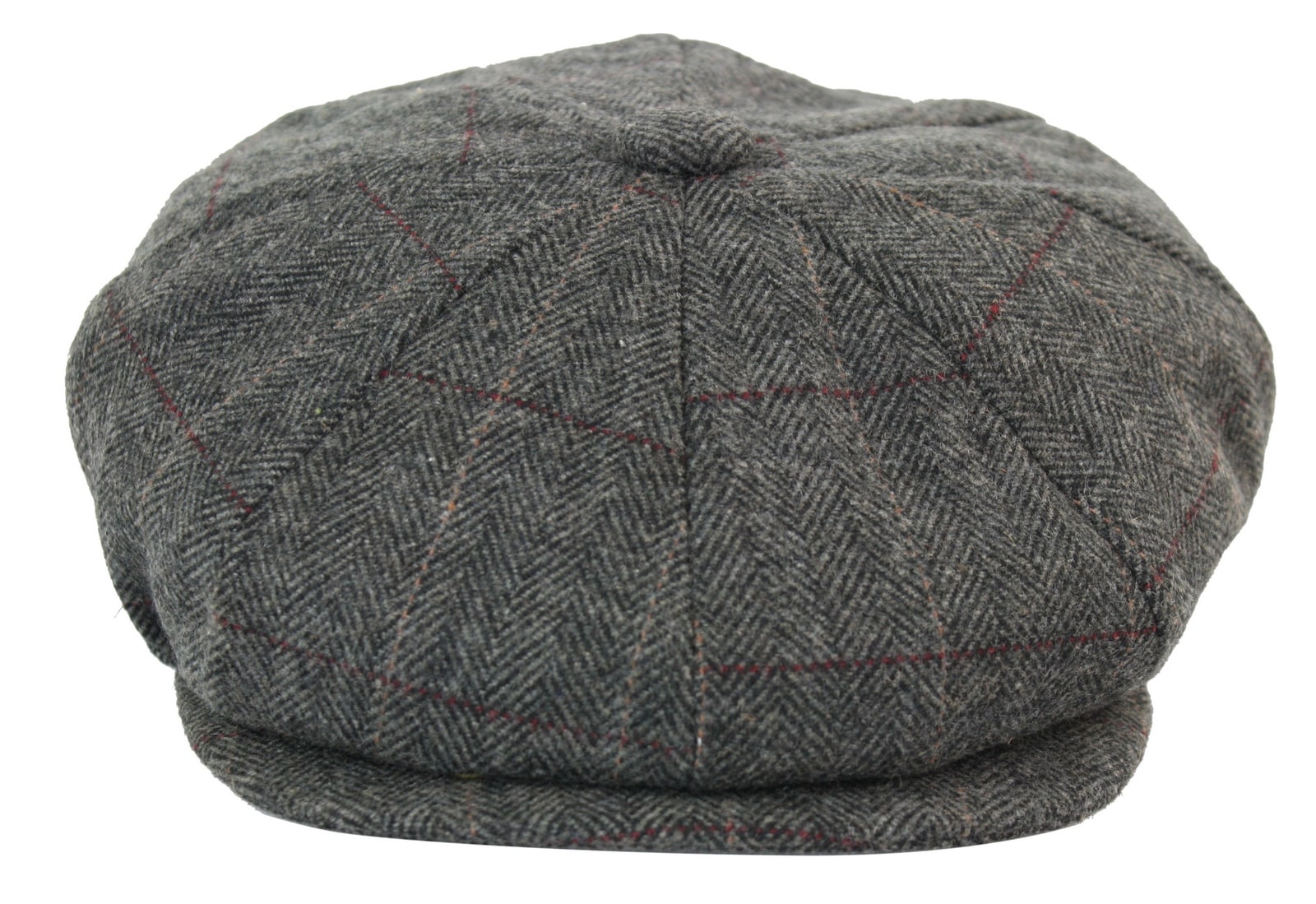 Mens Vintage Tweed Newsboy Hat
