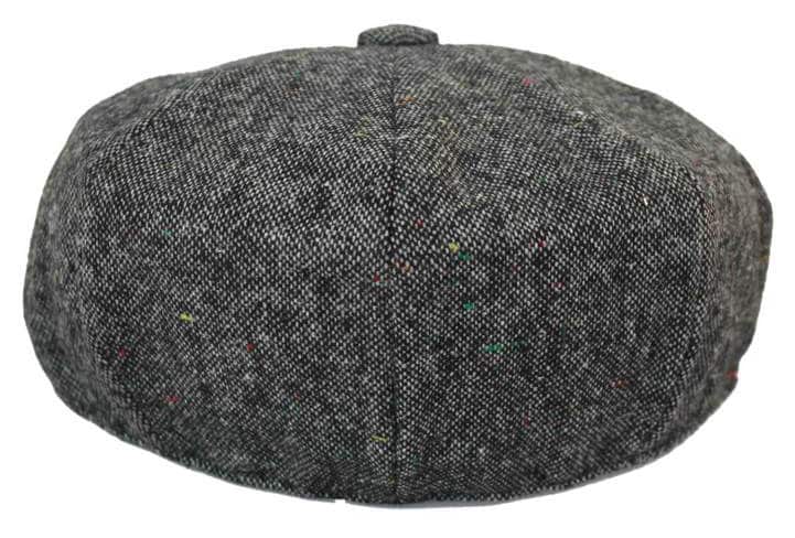 Mens Vintage Tweed Newsboy Hat