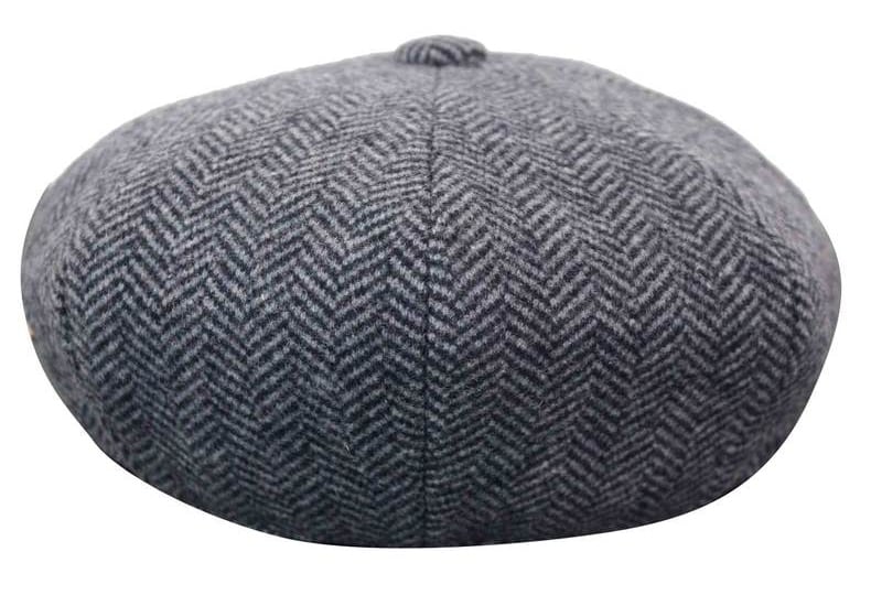 HT6316 - Mens Herringbone Tweed Shelby Newsboy Hat