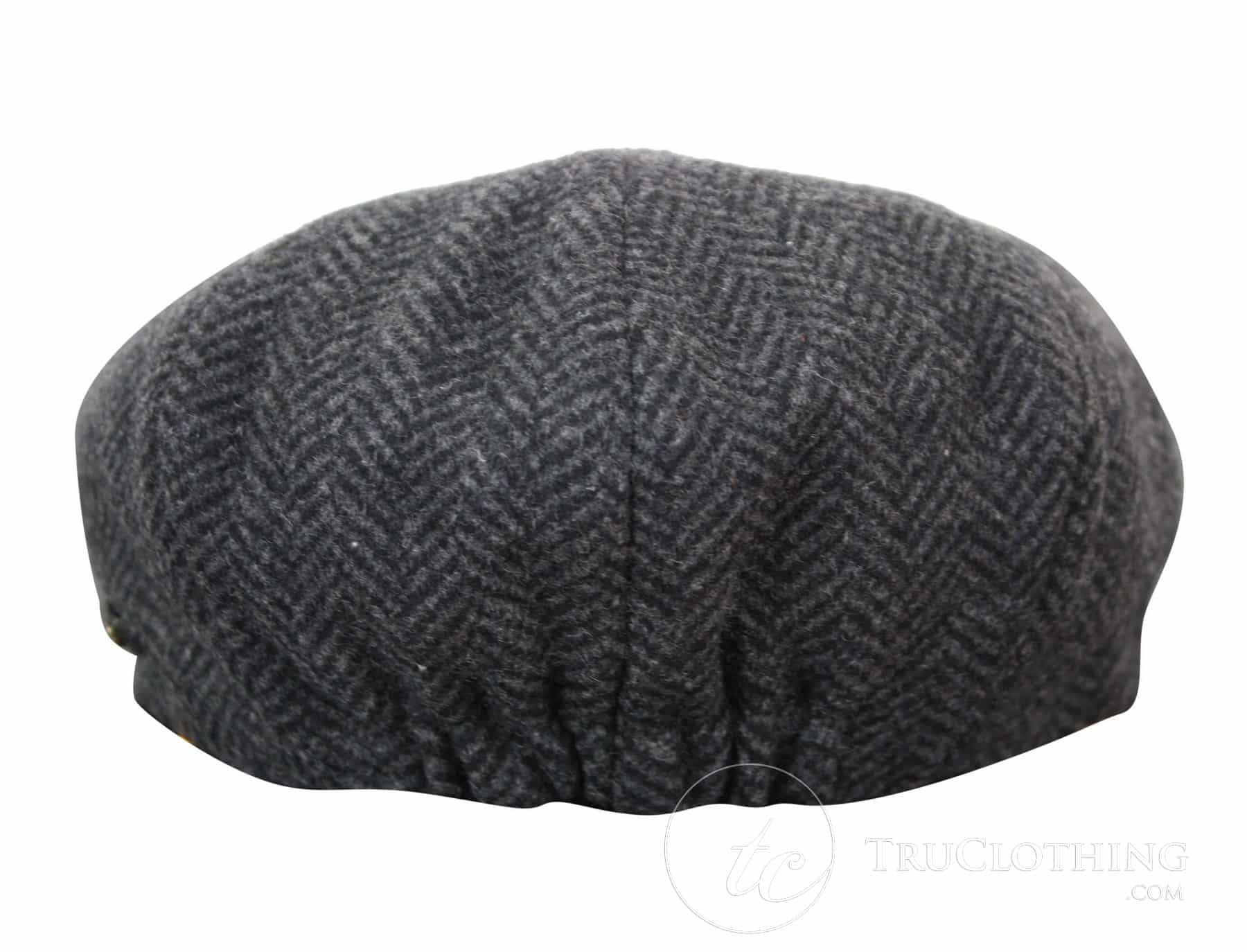 Kids Shelby Newsboy Newsboy Tweed Herringbone 8 Panel Hat