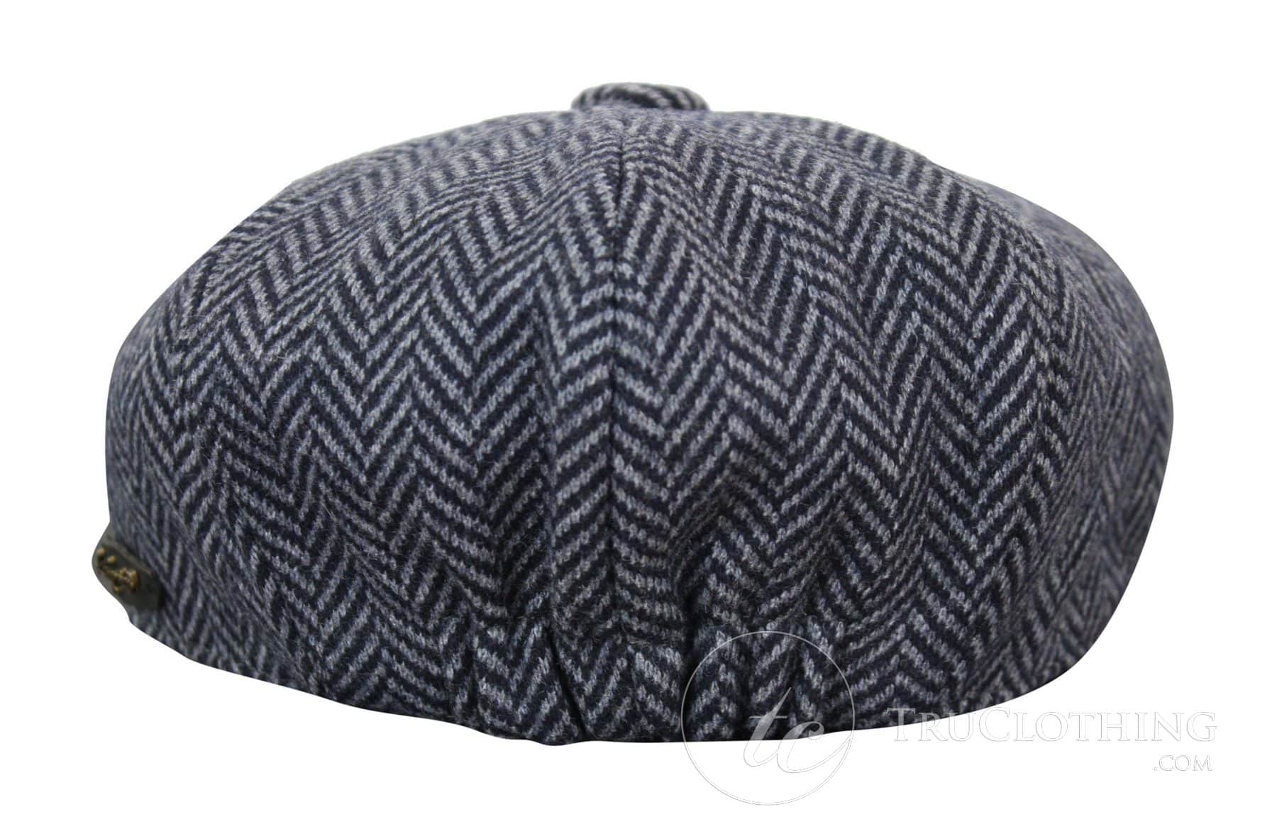 Kids Shelby Newsboy Newsboy Tweed Herringbone 8 Panel Hat