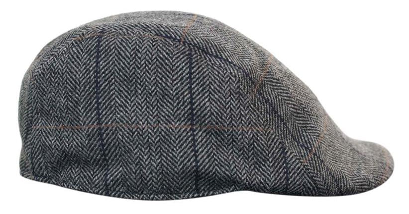 Marc Darcy DX7 Mens Tweed Vintage Retro Grandad Flat Caps Hats 1920s Vintage Check Classic