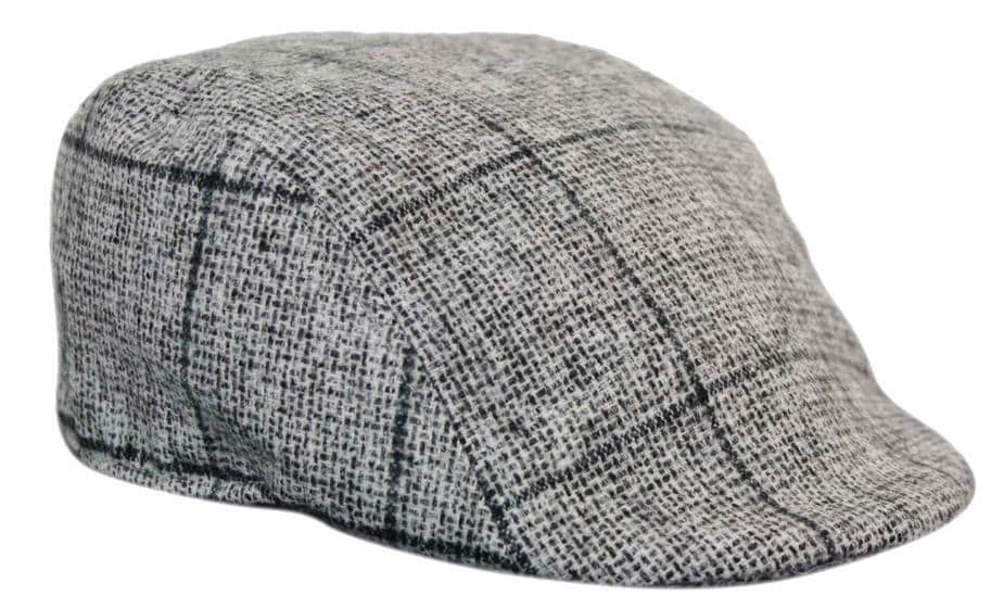 Marc Darcy Kristian Mens Tweed Vintage Retro Grandad Flat Caps Hats Newsboy Check Classic