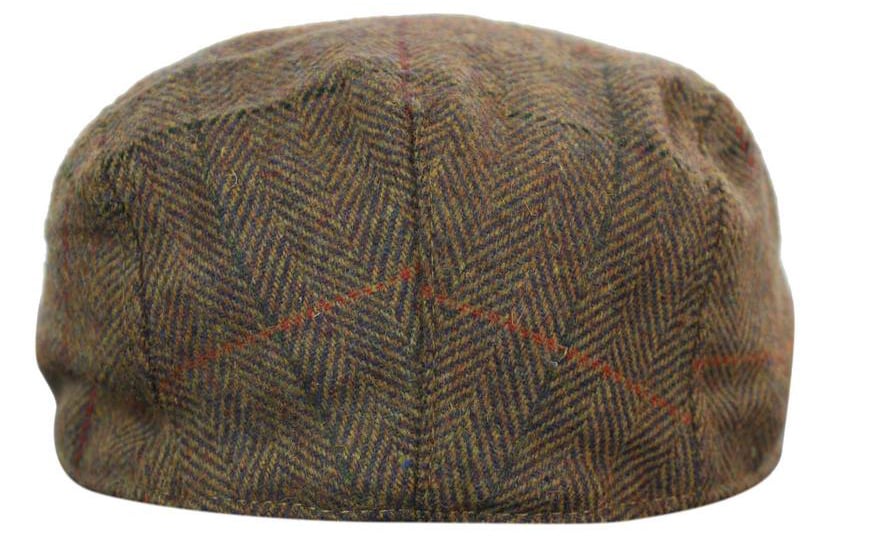 Marc Darcy Nelson Mens Tweed Vintage Retro Grandad Flat Caps Hats 1920s Vintage Check Classic