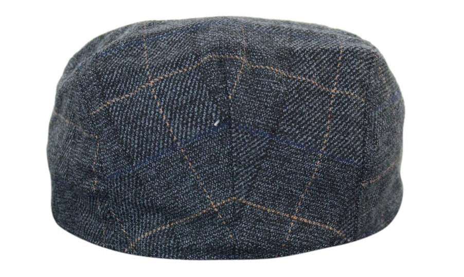Marc Darcy Scott Mens Tweed Vintage Retro Grandad Flat Caps Hats 1920s Vintage Check Classic