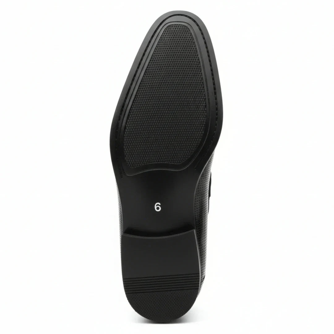 Men’s Faux Leather Slip On Penny Loafers