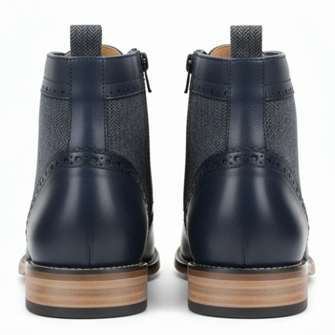 Men’s Wingtip Brogue Ankle Boots
