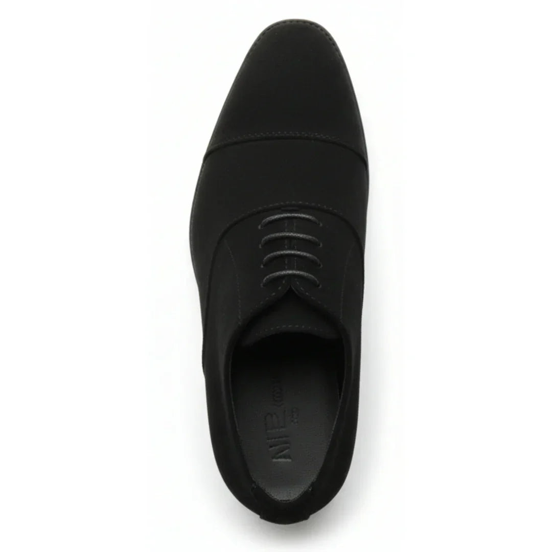 Men's Faux Suede Lace-Up Oxford Shoes