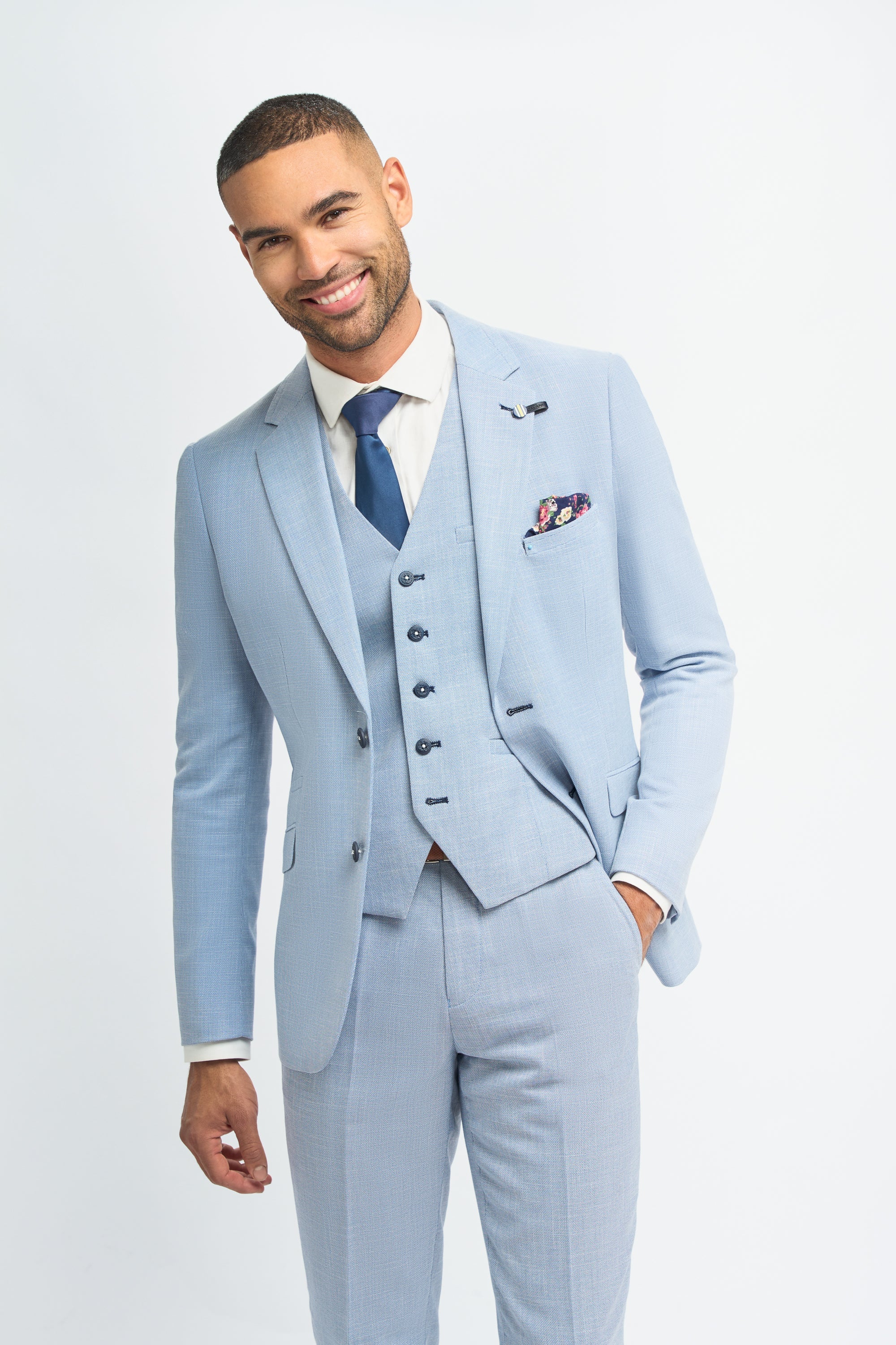 Miami - Men's Summer Light Blue Blazer
