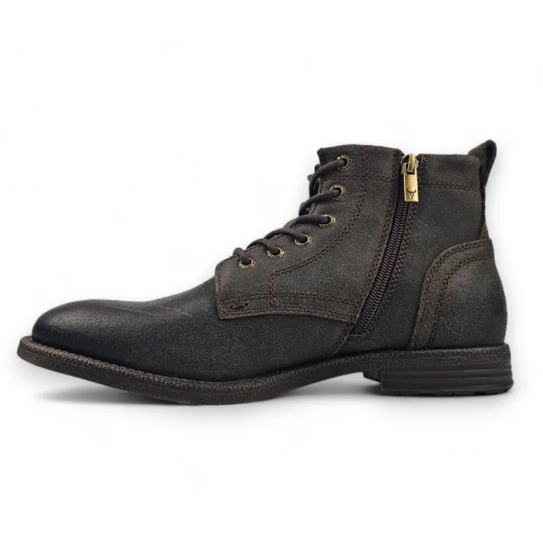 Sebastian - Men's Brown Lace Up Leather Desert Boots