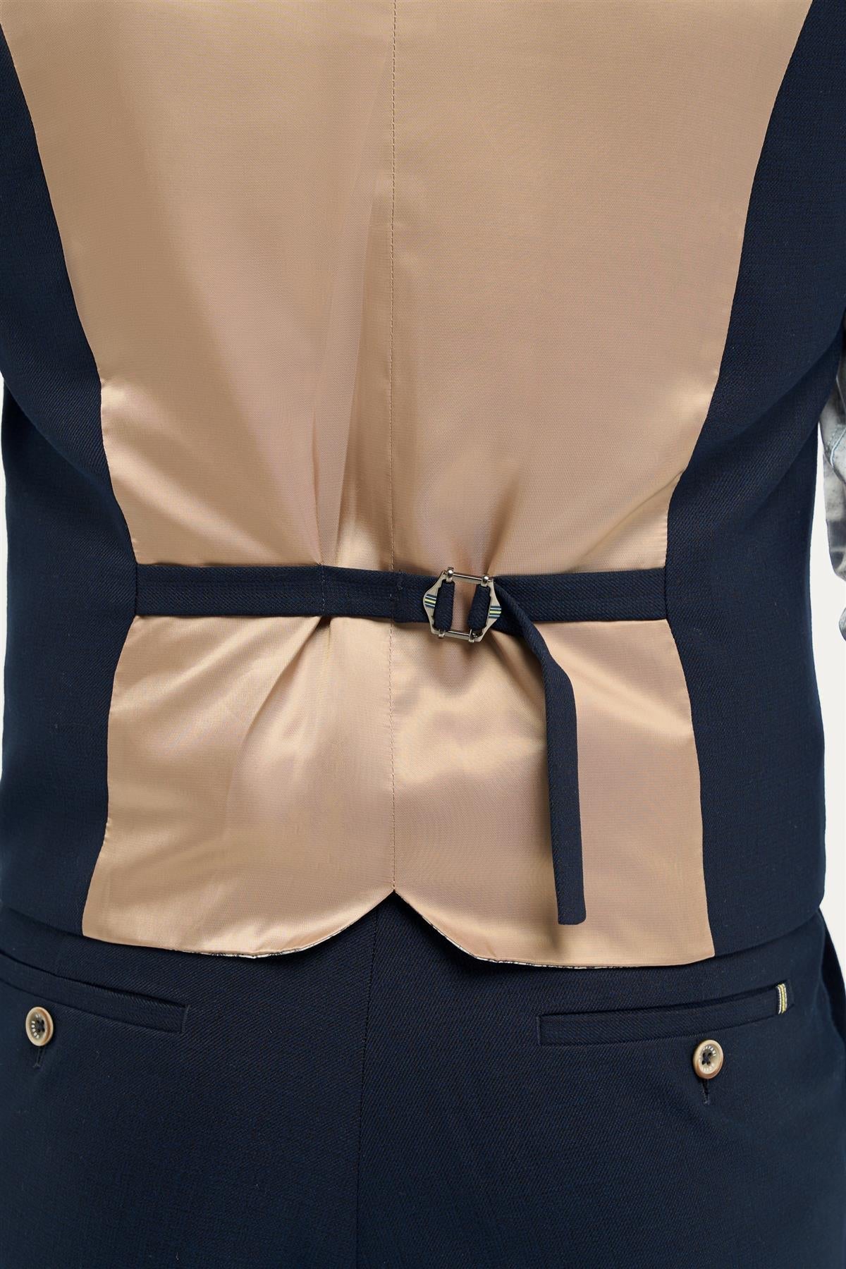 Tropez - Men's Navy Waistcoat