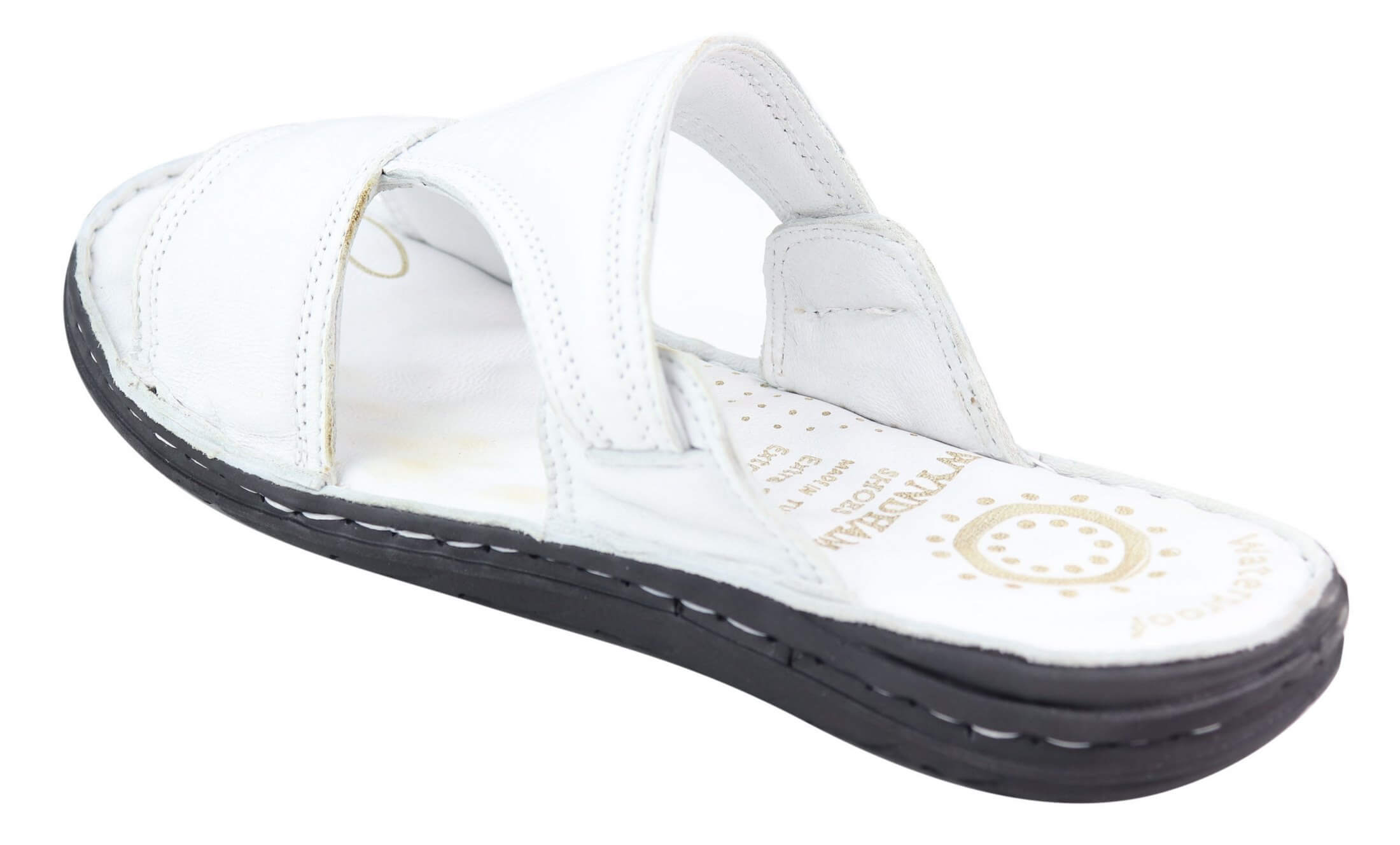 Mens Nappa Leather Slip On Sandals